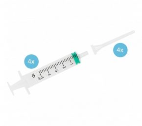 Zelfinseminatieset 4x - Catheters