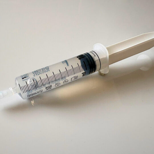 Overige hulpmiddelen - Glijmiddelspuit voorgevuld